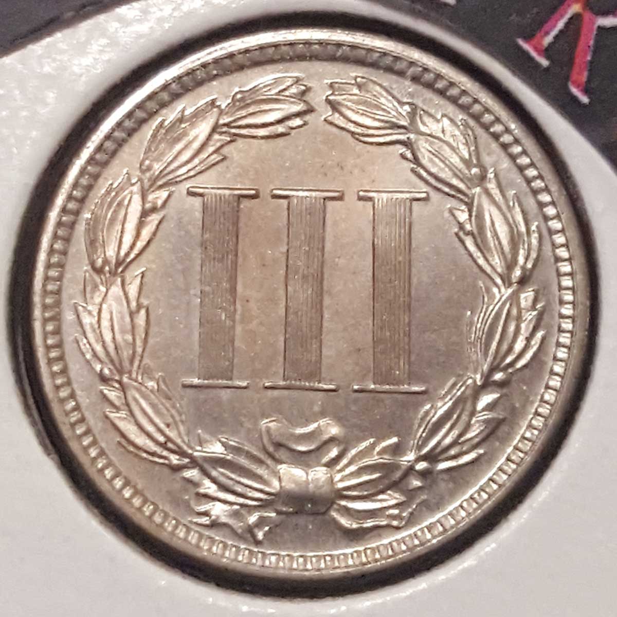 1882-3-Cent-Nickel-Proof-For-Grade